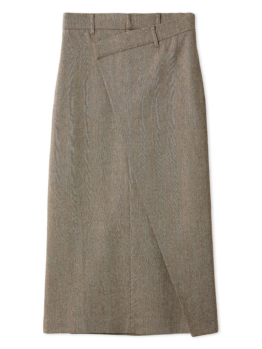 アシメストレートスカート(ロングスカート)｜スカート｜Mila Owen