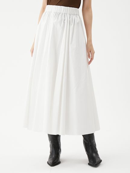 00サイズあり】ウエストゴムギャザーマキシスカート(ロングスカート