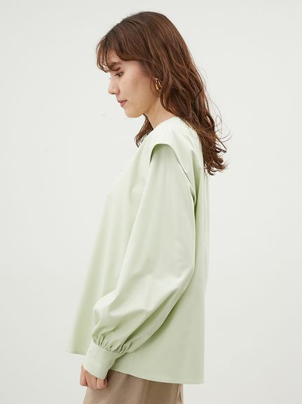 新品タグ付⭐︎今期ミラオーウェン⭐︎2WAYパフスリーブブラウスF ミラ オーウェン Mila Owen 2WAYパフスリーブブラウス （CHECK