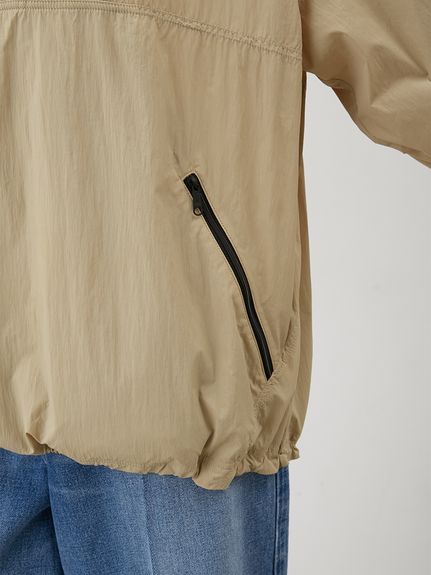 撥水リサイクルナイロンアノラックパーカー(ブルゾン)｜アウター｜Mila