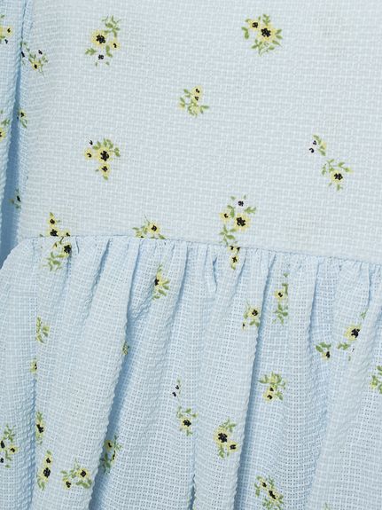 バックリボンバルーンスリーブチュニック(ブラウス)｜トップス｜Mila