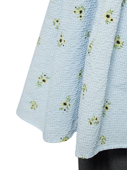 バックリボンバルーンスリーブチュニック(ブラウス)｜トップス｜Mila