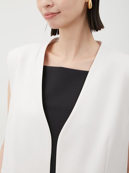 新品未使用　モラビト　BLANC ロングベスト MORABITO BLANC〉春の新作♪ | モラビト | 大丸京都店公式 SHOP BLOG