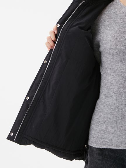 ミラオーウェン　ダウンベスト　完売商品 Mila Owen（ミラオーウェン）の「フード付きパテッドフレンチ