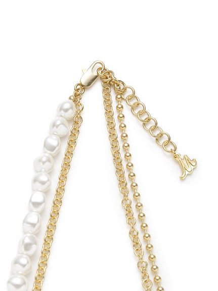 ボールチェーンネックレス(ネックレス)｜アクセサリー｜Mila Owen  