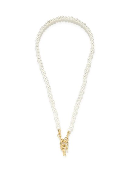 TIMELESS PEARLY Gaia ハートチャーム 異素材 パール チョーカー ハートモチーフパールネックレス[SMA6-2PC014]｜URBAN RESEARCH