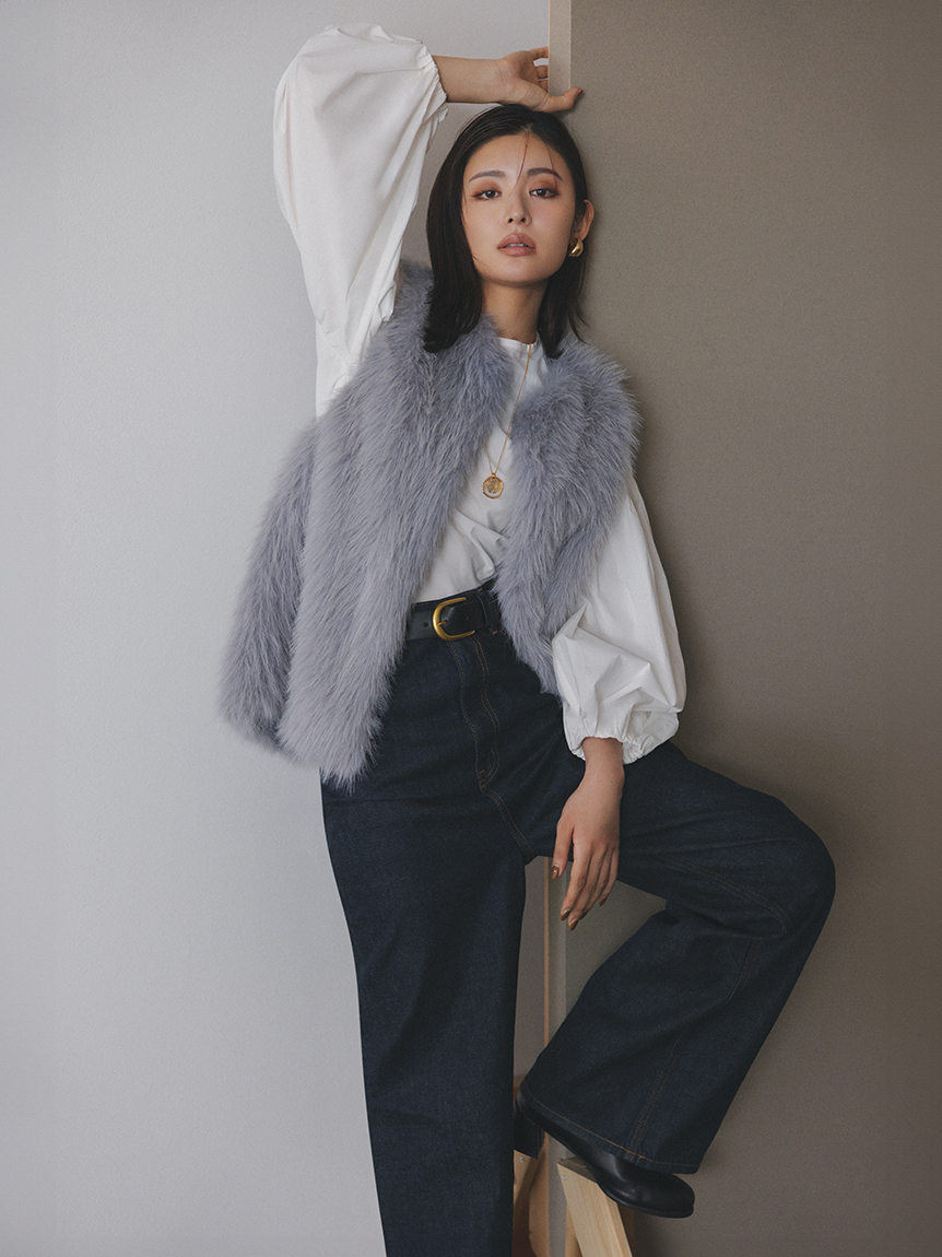 新品タグ付き　ミラオーウェン コインフープロングスライダーネックレス(ネックレス)｜アクセサリー