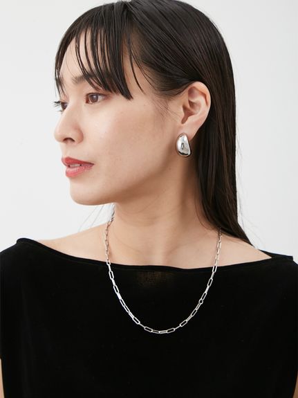 スクエアチェーンネックレス(ネックレス)｜アクセサリー｜Mila Owen