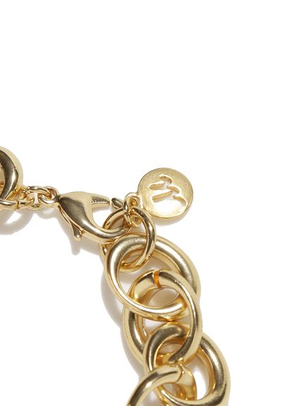 ボリュームラウンドチェーンブレス(ブレスレット・バングル