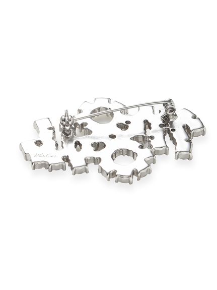 ビジューモチーフブローチ(アクセサリー)｜Mila Owen（ミラオーウェン