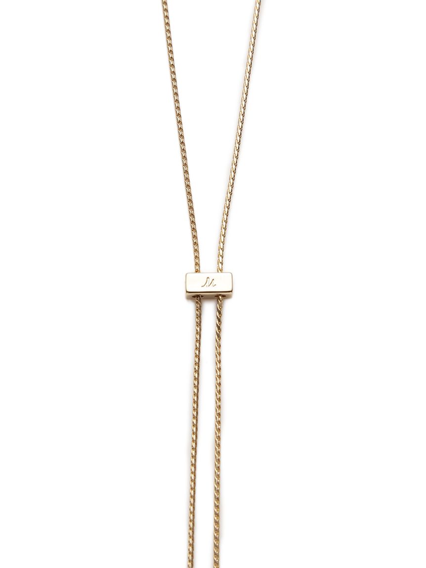 EVERYDAY PROOF JEWELRY 】シンプルスライダーネックレス(ネックレス