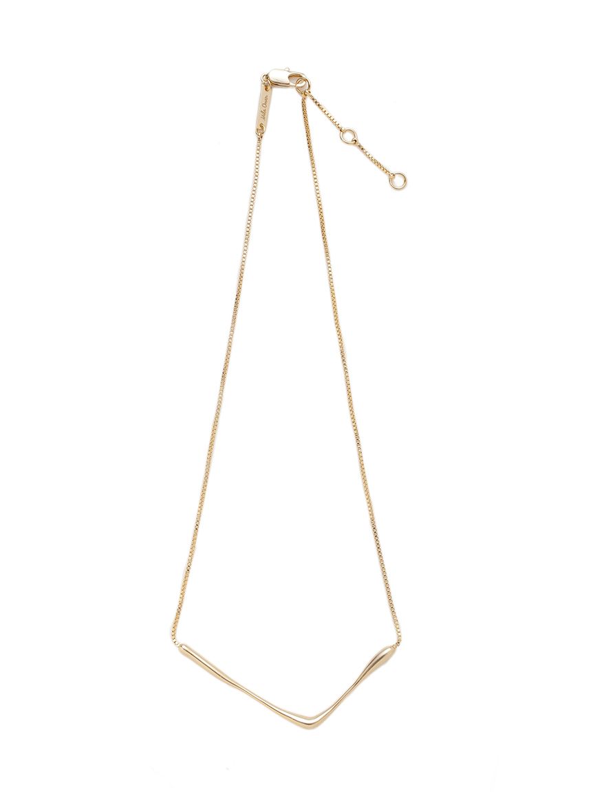 EVERYDAY PROOF JEWELRY 】Vモチーフネックレス(ネックレス