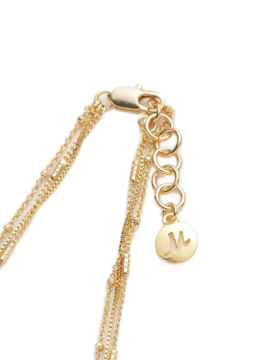 EVERYDAY PROOF JEWELRY 】3連チェーンチョーカー(ネックレス