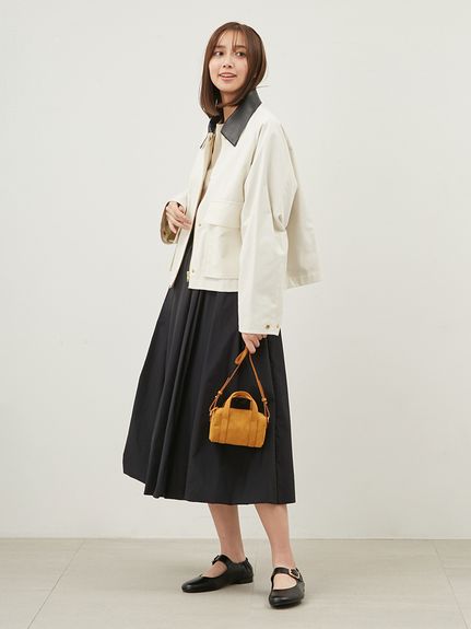 JIMMY CHOO ブラックショルダーバッグ☆Mila Owen スカート 