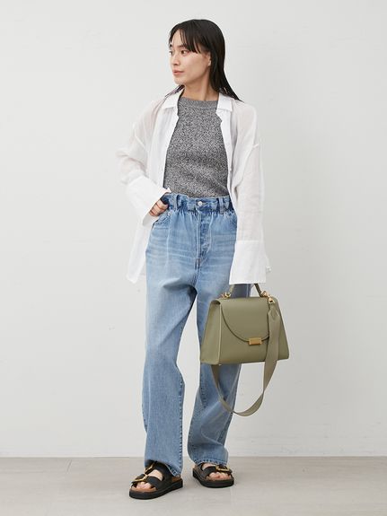 【美品】Mila Owen ビジューバッグ パーティバック　シルバー 2235768078.jpg?1713173159