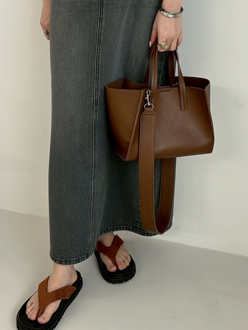 【美品】　Mila Owen ハンドバッグ　ショルダーバッグ　2way ワイドショルダーボストンバッグ(ハンドバッグ)｜バッグ｜Mila
