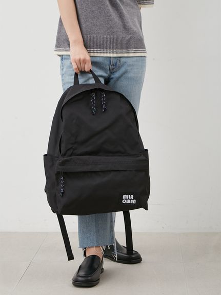 Mila Owen　撥水ナイロンバックパック　ダークブラウン 撥水バックパック(バッグ)｜Mila Owen（ミラオーウェン）の通販サイト