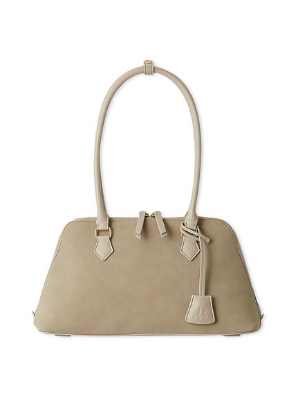 Mika Owen ボストンバッグ　アイボリー Mila Owen｜ワイドショルダーボストンバッグ | Rakuten Fashion