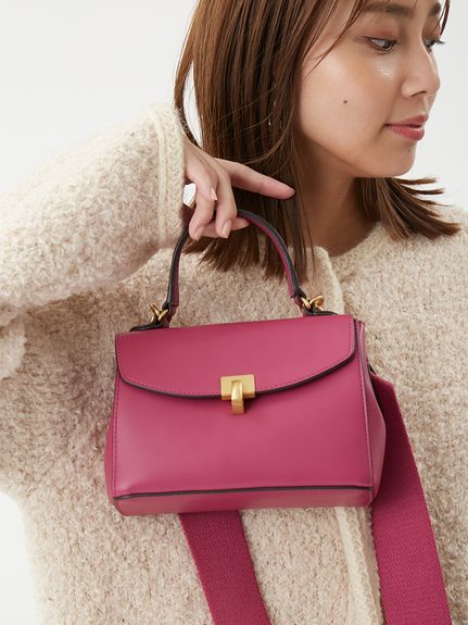 メタルモチーフミニスクエアバッグ(ハンドバッグ)｜バッグ｜Mila Owen