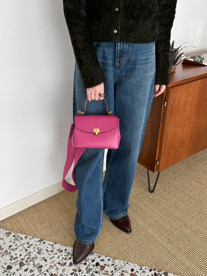 メタルモチーフミニスクエアバッグ(ハンドバッグ)｜バッグ｜Mila Owen