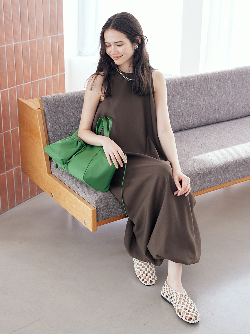 撥水ナイロン2WAYワイドトートバッグ(トートバッグ)｜バッグ｜Mila