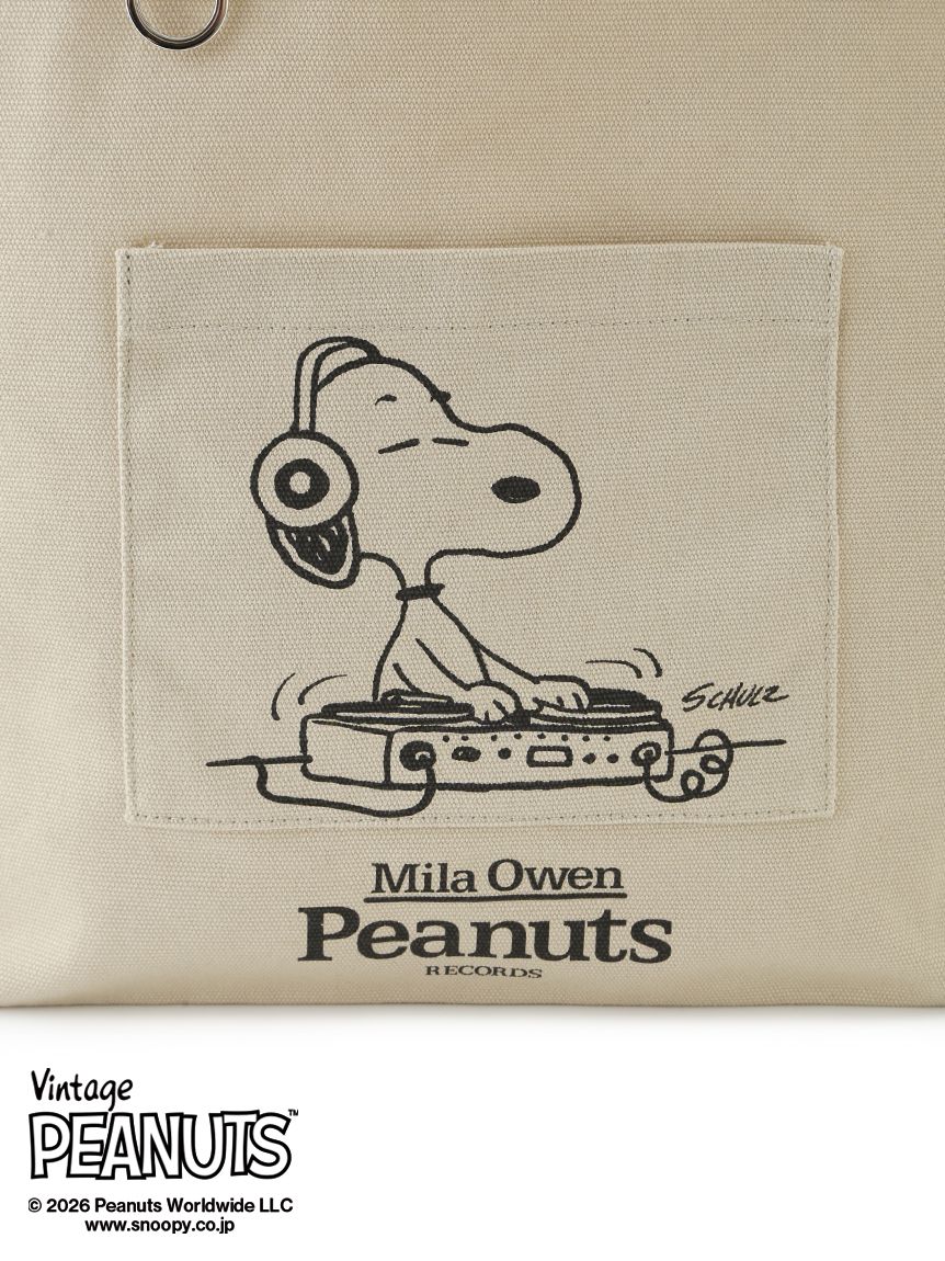 PEANUTS RECORDS】キャンバストートバッグ(トートバッグ)｜バッグ