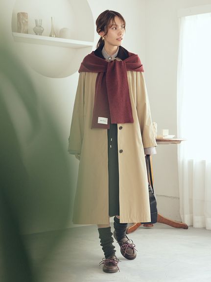 リブニットフーディマフラー(ファッション雑貨)｜Mila Owen（ミラ