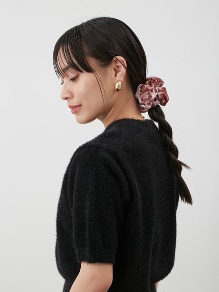 MILAページ ベルベットメタルポイントシュシュ(ヘッドアクセサリー