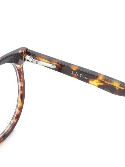 べっ甲ラウンドセルフレームダテメガネ(サングラス)｜ファッション雑貨