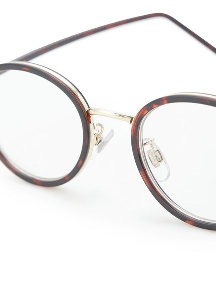 オーバルメタルセルフレームダテメガネ(サングラス)｜ファッション雑貨