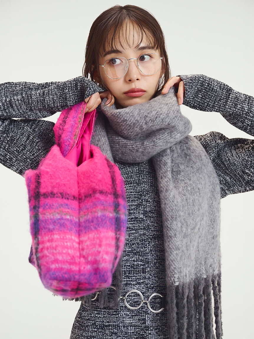 ツイストフリンジストール(ファッション雑貨)｜Mila Owen（ミラ