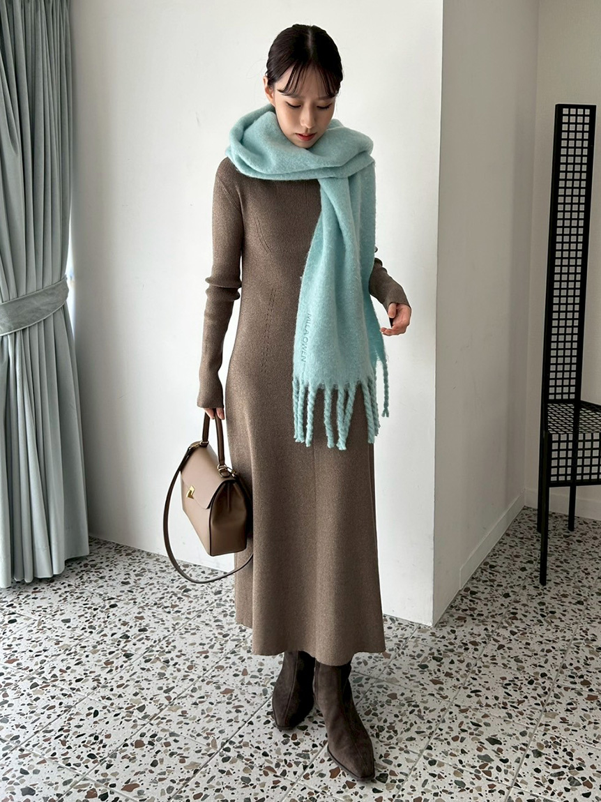 ツイストフリンジストール(ファッション雑貨)｜Mila Owen（ミラ