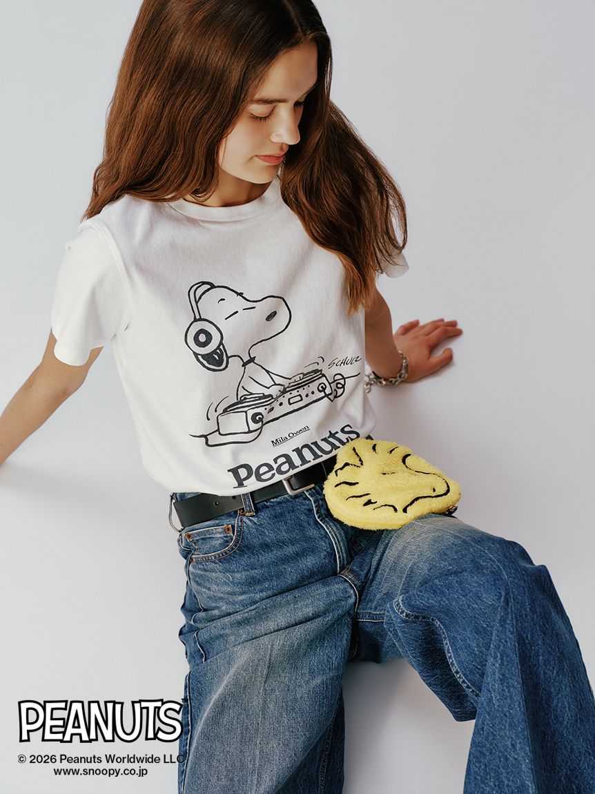 PEANUTS RECORDS】フェイスポーチチャーム(ファッション雑貨)｜Mila