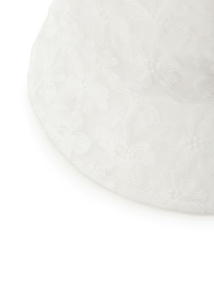 フラワーレースバケットハット(ハット)|帽子|Mila Owen(ミラ フラワーレースバケットハット(ハット)|帽子|Mila Owen(ミラ