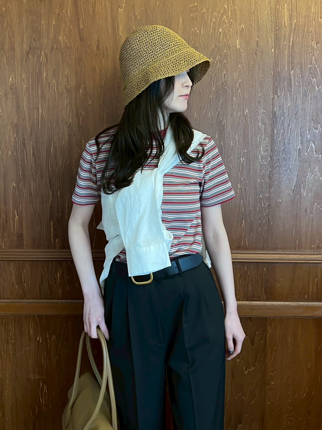 細編みバケットハット(ハット)|帽子|Mila Owen(ミラ 細編みバケットハット(ハット)|帽子|Mila Owen(ミラ