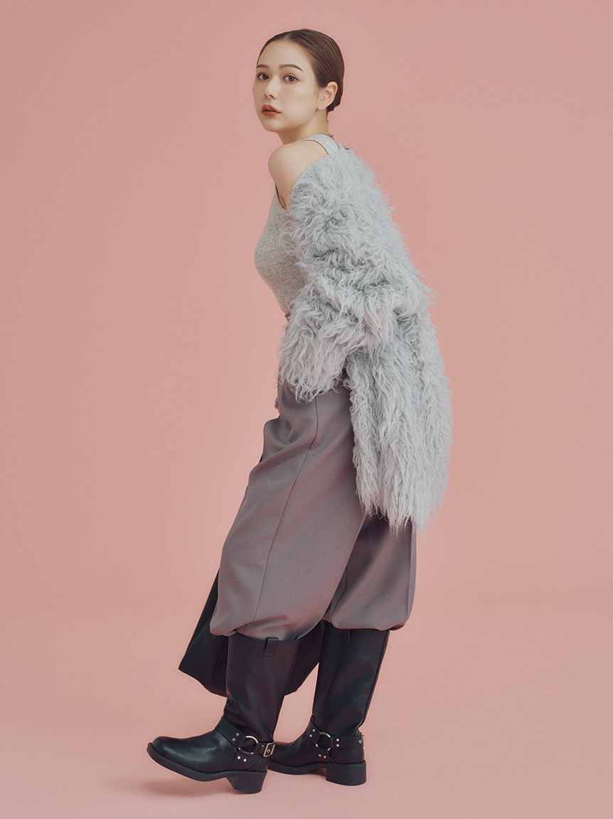 バイカーミドルブーツ(ブーツ)｜シューズ｜Mila Owen（ミラ