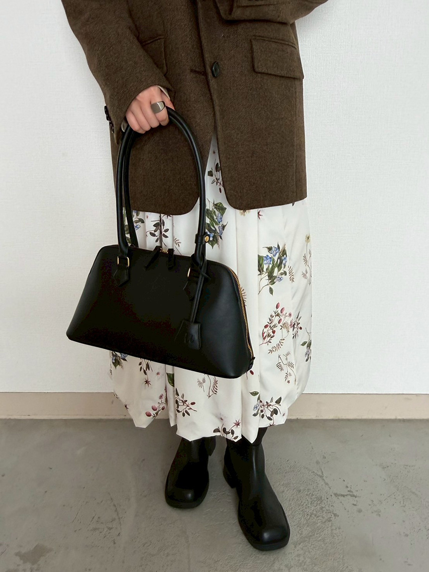 スクエアトゥロングブーツ(ブーツ)｜シューズ｜Mila Owen（ミラ