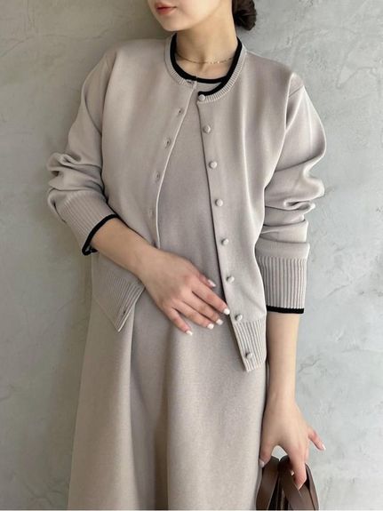 新品タグ付✨ミラオーウェン　薄手ニットカーディガン　フリー　ベージュ カーディガン｜Mila Owen（ミラオーウェン）の通販サイト【公式】