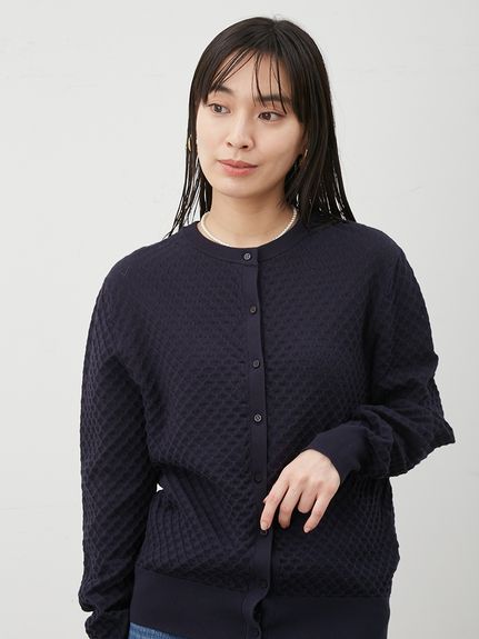 ミラオーウェン　アイボリーと黒のニットカーディガン 09WND252060_p_27_M.jpg