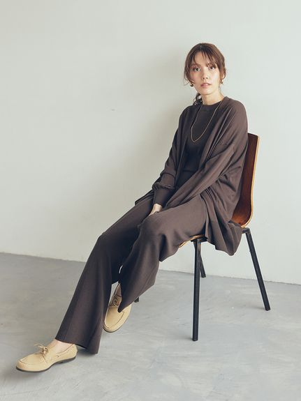 セットアップ対応】ドルマンスリーブカーディガン(カーディガン