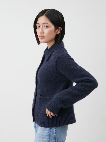 【新品未使用】MARNO Mila knit shirt カーディガン MARNO(マーノ) Mila Knit Shirt長袖カーディガンM04-7001 M04