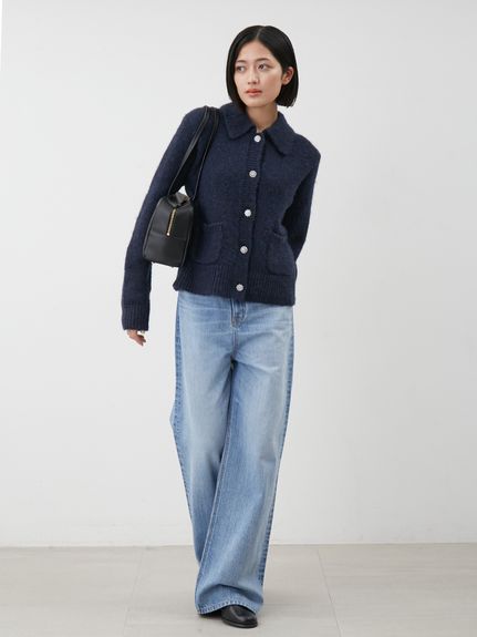 【新品未使用】MARNO Mila knit shirt カーディガン MARNO(マーノ) Mila Knit Shirt長袖カーディガンM04-7001 M04