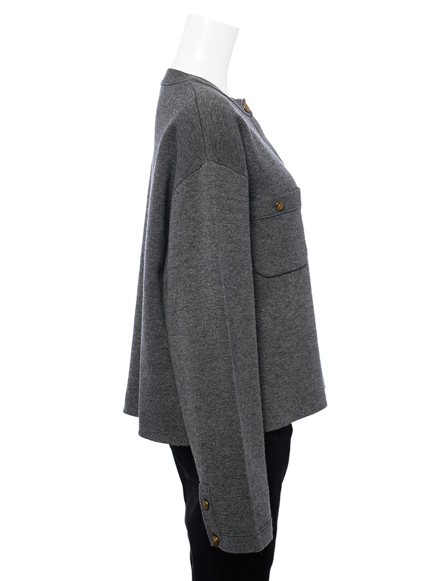 【MilaOwen】フェイス金釦カーディガン フェイス金釦カーデ｜ミラオーウェンの通販｜&mall（アンド