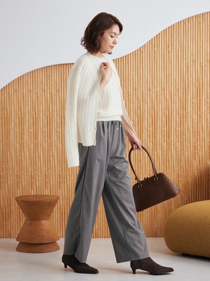 シアーケーブルアンサンブルカーディガン(カーディガン)｜トップス