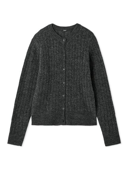 シアーケーブルアンサンブルカーディガン(カーディガン)｜トップス