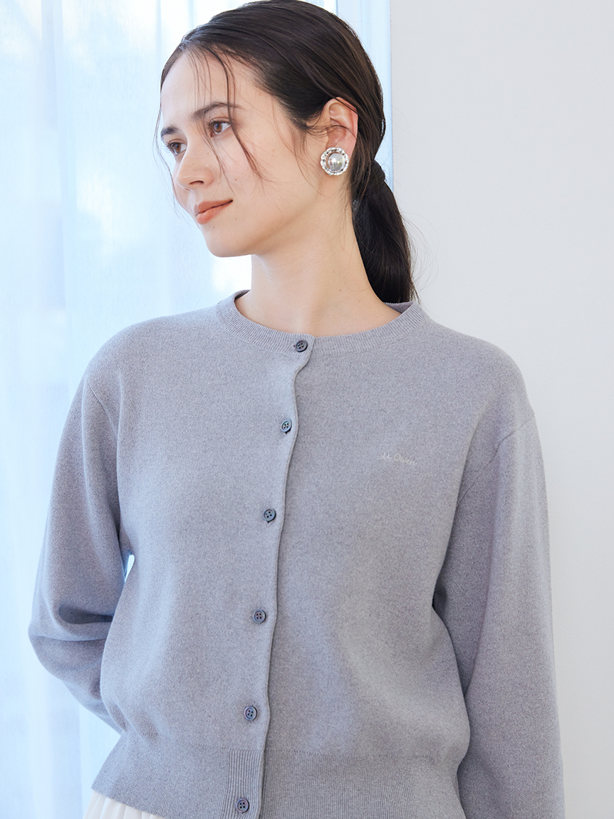 クロップドフォルムカーディガン(カーディガン)｜トップス｜Mila Owen