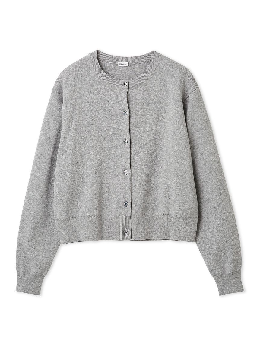 ウォッシャブル】【UVカット】クロップドフォルムカーディガン