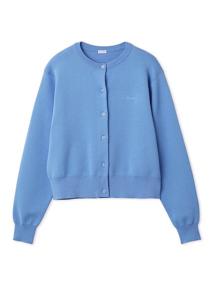 ウォッシャブル】【UVカット】クロップドフォルムカーディガン