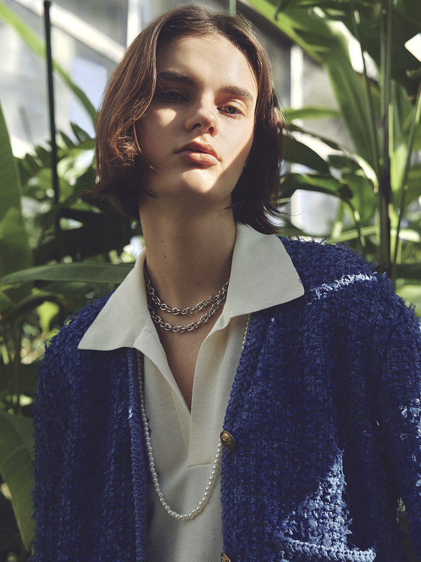 ニットツイードジャケット(ジャケット)｜アウター｜Mila Owen（ミラ