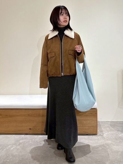 Mila Owen ミラオーウェン ハイネックニットナロースカート　セットアップ セットアイテム】ハイネックノースリニットナロースカートSET